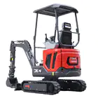 Mini Giratória Donker´s DK16-2 Premium c/ Manetes Joystick e Motor Kubota 14 HP - Mini Giratória Donker´s DK16-2 Premium