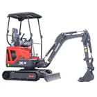 Mini Giratória Donker´s DK16-2 Premium c/ Manetes Joystick e Motor Kubota 14 HP - Mini Giratória Donker´s DK16-2 Premium