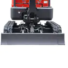 Mini Giratória Donker´s DK16-2 Premium c/ Manetes Joystick e Motor Kubota 14 HP - Mini Giratória Donker´s DK16-2 Premium