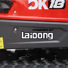 Mini Giratória Donker´s DK18-2 Premium c/ Manetes Joystick, 2 Velocidades e Motor Laidong 25 HP - Mini Giratória Donker´s DK18-2 Premium