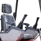 Mini Giratória Donker´s DK18-2 Premium c/ Manetes Joystick, 2 Velocidades e Motor Laidong 25 HP - Mini Giratória Donker´s DK18-2 Premium