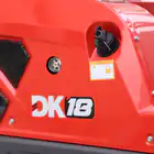 Mini Giratória Donker´s DK18-2 Premium c/ Manetes Joystick, 2 Velocidades e Motor Laidong 25 HP - Mini Giratória Donker´s DK18-2 Premium