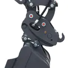 Mini Giratória Donker´s DK18-2 Premium c/ Manetes Joystick, 2 Velocidades e Motor Laidong 25 HP - Mini Giratória Donker´s DK18-2 Premium