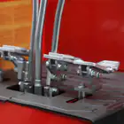 Mini Giratória Donker´s DK18-2 Premium c/ Manetes Joystick, 2 Velocidades e Motor Laidong 25 HP - Mini Giratória Donker´s DK18-2 Premium