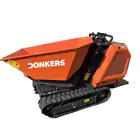 Mini Dumper Rotativo Donker´s DK800HZB c/ Motor Briggs & Stratton e Descarga Lateral 180º - Mini Dumper Rotativo Donker´s DK800HZB c/ Motor Briggs & Stratton