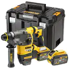 Dewalt XR Flexvolt 54V Electro-pneumatic Hammer 3.5J + 2 x 9Ah Batteries + TSTAK Carrying Case - Dewalt XR Flexvolt 54V Electro-pneumatic Hammer 3.5J + 2 x 9Ah Batteries + TSTAK Carrying Case