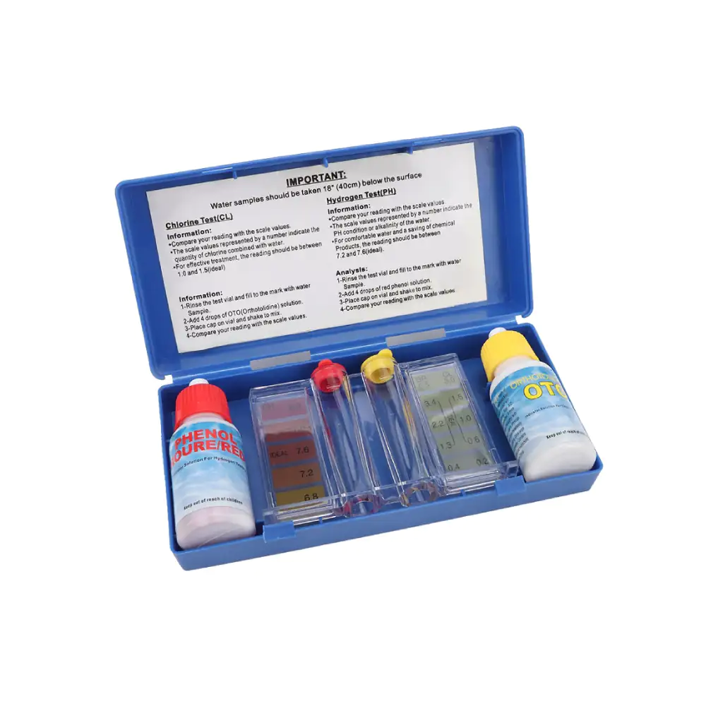 SPIDO Kit for Testing pH and Chlorine in Swimming Pools - SPIDO Kit for Testing pH and Chlorine in Swimming Pools