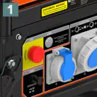 Genergy Cervascan-S 13.7 kVA Three-Phase Gasoline Generator with Electric Start - Genergy Cervascan-S 13.7 kVA Three-Phase Gasoline Generator with Electric Start