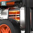 Genergy Cervascan-S 13.7 kVA Three-Phase Gasoline Generator with Electric Start - Genergy Cervascan-S 13.7 kVA Three-Phase Gasoline Generator with Electric Start