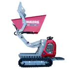 Donker's MD800HC Mini Tracked Dumper w/800Kg Shovel - Donker's MD800HC Mini Tracked Dumper w/800Kg Shovel