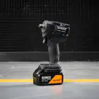 Chave de Impacto XR 18V DeWalt x McLaren + 2 Baterias 5Ah + Carregador + Mala TSTAK - Chave de Impacto XR 18V DeWalt x McLaren + 2 Baterias 5Ah + Carregador + Mala TSTAK