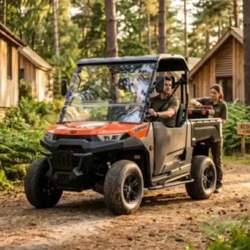 Linhai UTV LH 80DU 2x4 Electric Buggy - Orange