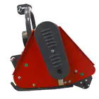 Trituradora de martillos Donker DT-T105 de 105 cm para tractor