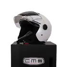 Casco blanco liso D-JET