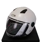 Casco blanco liso D-JET