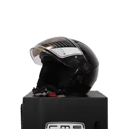 Casco D-Jet Plain Black - L