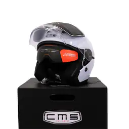 Capacete Maxi-Jet Plain Branco - L 