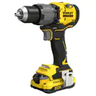 Stanley V20 18V Percussion Drill + 2 x 2Ah Batteries + Charger + Carrying Case