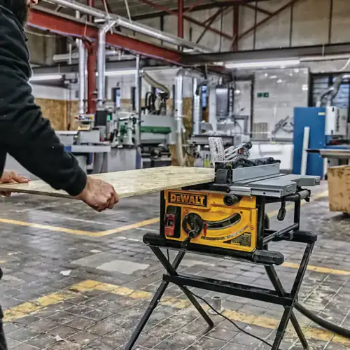 Sierra de mesa Dewalt de 2000 W y 250 mm