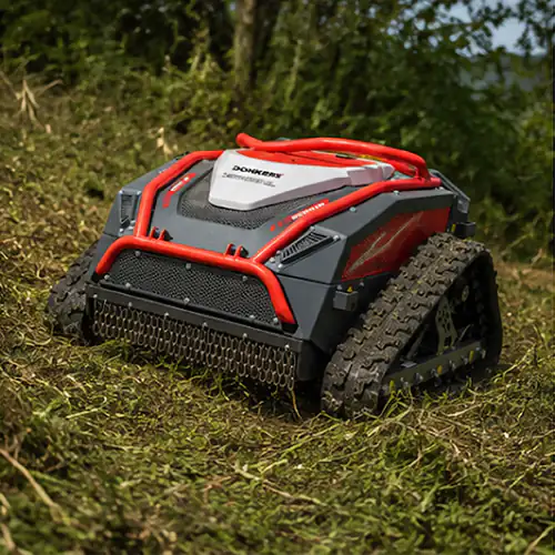 Robot desbrozador Donker DTR635 con control remoto