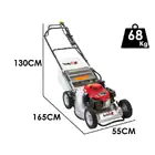 Cortacésped profesional KAAZ LM 5360 HXA-HST PRO con motor Honda GXV 160.