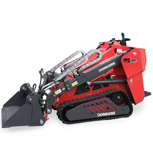 Pá Carregadora de Rastos Donker´s LM780 c/ Motor Kubota 24HP A.E