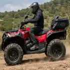 Moto 4 Loncin XWolf 550 Explorer ATV Vermelha