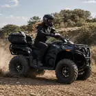 Moto 4 Loncin XWolf 550 Explorer ATV Vermelha