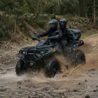 Moto 4 Loncin XWolf 550 Explorer ATV Vermelha