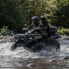 Moto 4 Loncin XWolf 550 Explorer ATV Vermelha