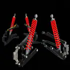 Moto 4 Loncin XWolf 550 Explorer ATV Vermelha