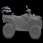 Moto 4 Loncin XWolf 550 Explorer ATV Vermelha