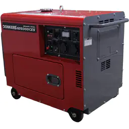 Gerador a Diesel Insonorizado Donker´s GD5000CES 6kVA 230V c/ Arranque Elétrico