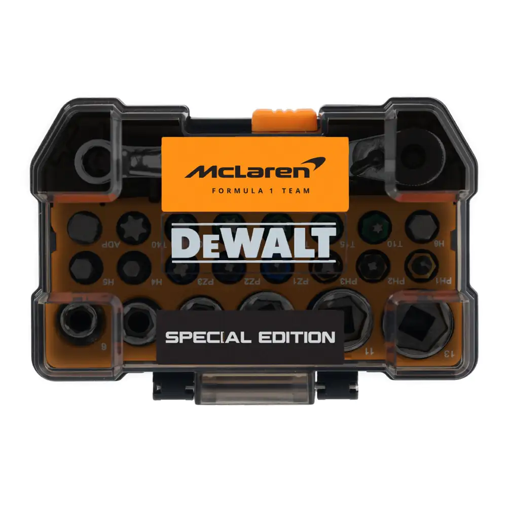Dewalt McLaren 24-Piece Socket Wrench and Bit Set DT70906-QZ