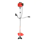 Desbrozadora de gasolina de 52 cc y 20 V con arranque eléctrico.