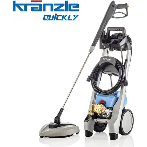 Lavadora de Alta Pressão Kranzle Quickly 130 Bar 380 L/h + Limpa Pavimentos Lavadora de Alta Pressão Kranzle Quickly 130 Bar 380 L/h + Limpa Pavimentos