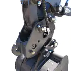 Miniexcavadora premium Donker DK20 con joysticks y motor Kubota de 25 CV.