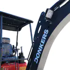 Miniexcavadora premium Donker DK20 con joysticks y motor Kubota de 25 CV.