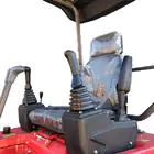 Miniexcavadora premium Donker DK20 con joysticks y motor Kubota de 25 CV.