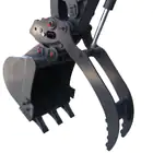 Miniexcavadora Donker DK20 Pro con cabina, 18 CV, 2 velocidades y joysticks.