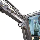 Miniexcavadora Donker DK20 Pro con cabina, 18 CV, 2 velocidades y joysticks.