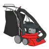 Aspiradores Sopradores de Folhas com Rodas