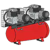 Compressores de Correia  (50 - 300 litros)