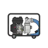Motobombas Médias para Irrigação com Chassis