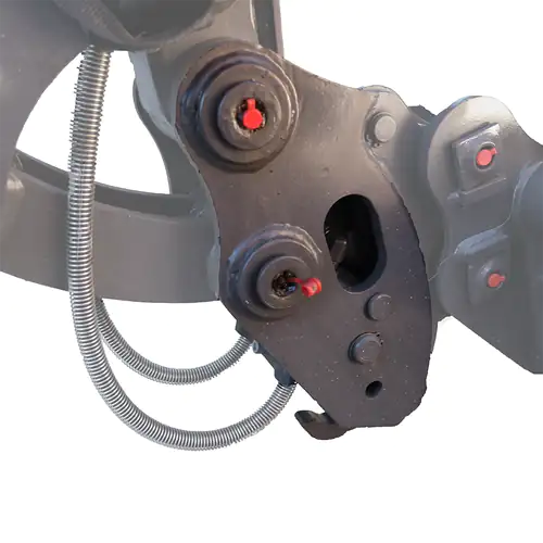 Acoplamiento rápido hidráulico Donker para miniexcavadora DK20C
