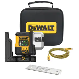Medidor láser verde Dewalt 3x180° USB-C DCLE14301GB-XJ