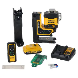 Medidor Laser Autonivelante Verde 3 Linhas 360º com Comando Dewalt DCLE34035D1-QW