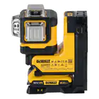 Medidor Laser Autonivelante Verde 3 Linhas 360º com Comando Dewalt DCLE34035D1-QW