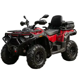 Moto 4 Loncin XWolf 550 Explorer ATV Vermelha