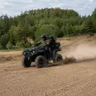Moto 4 Loncin XWolf 550 Explorer ATV Vermelha
